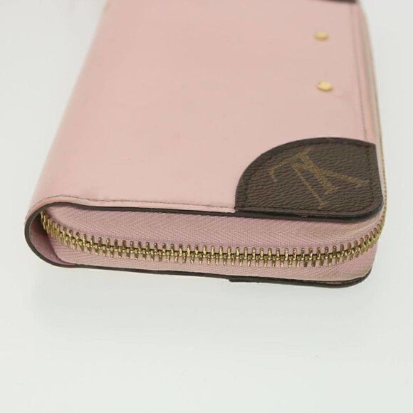 LOUIS VUITTON Monogram Vernis Zippy Venice Long Wallet Pink - Picture 3 of 15